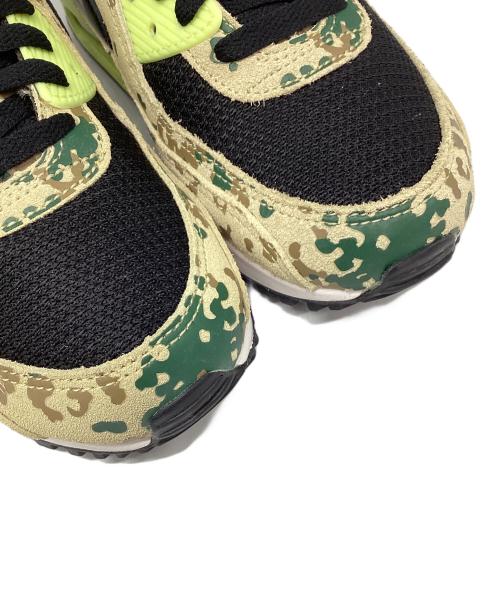 NIKE（ナイキ）NIKE (ナイキ) AIR MAX90 ローカットスニーカー ブラック×イエロー×カーキ サイズ:25.5の古着・服飾アイテム
