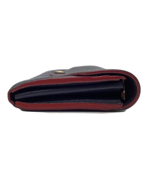 LOUIS VUITTON（ルイ ヴィトン）LOUIS VUITTON (ルイ ヴィトン) 長財布 モノグラム・アンプラント レッド×ネイビーの古着・服飾アイテム
