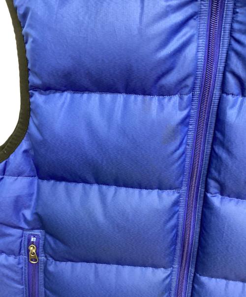 Patagonia（パタゴニア）Patagonia (パタゴニア) ダウンベスト ブルー サイズ:Ｓの古着・服飾アイテム