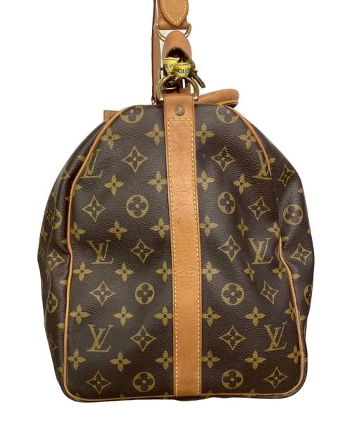 LOUIS VUITTON（ルイ ヴィトン）LOUIS VUITTON (ルイ ヴィトン) ボストンバッグ キーポル・バンドリエール50 ブラウンの古着・服飾アイテム