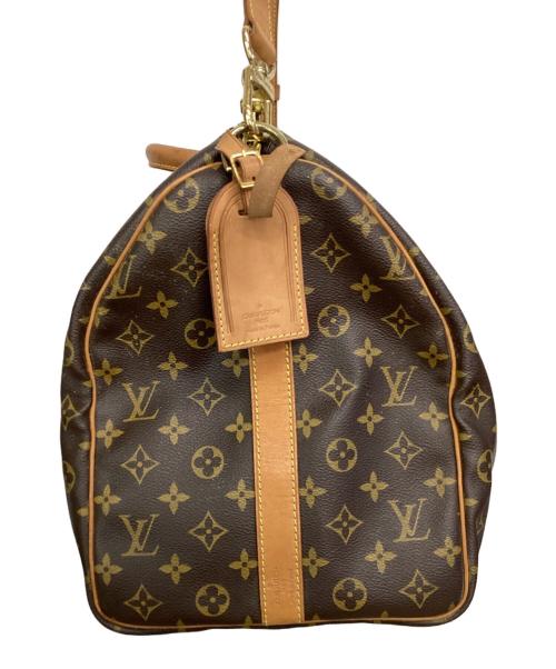 LOUIS VUITTON（ルイ ヴィトン）LOUIS VUITTON (ルイ ヴィトン) ボストンバッグ キーポル・バンドリエール50 ブラウンの古着・服飾アイテム