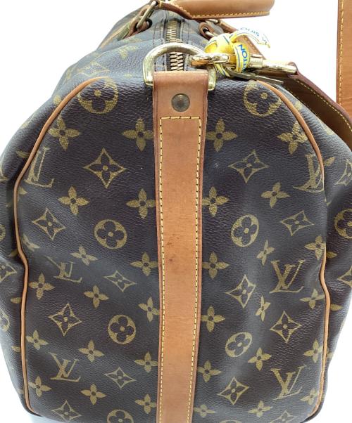 LOUIS VUITTON（ルイ ヴィトン）LOUIS VUITTON (ルイ ヴィトン) ボストンバッグ キーポル・バンドリエール50 ブラウンの古着・服飾アイテム