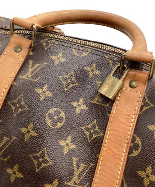 LOUIS VUITTON（ルイ ヴィトン）LOUIS VUITTON (ルイ ヴィトン) ボストンバッグ キーポル・バンドリエール50 ブラウンの古着・服飾アイテム