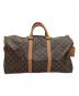 LOUIS VUITTON (ルイ ヴィトン) ボストンバッグ キーポル・バンドリエール50 ブラウン：110000円