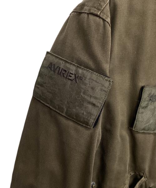 AVIREX（アヴィレックス）AVIREX (アヴィレックス) ドッキングジャケット カーキ サイズ:Ｌの古着・服飾アイテム