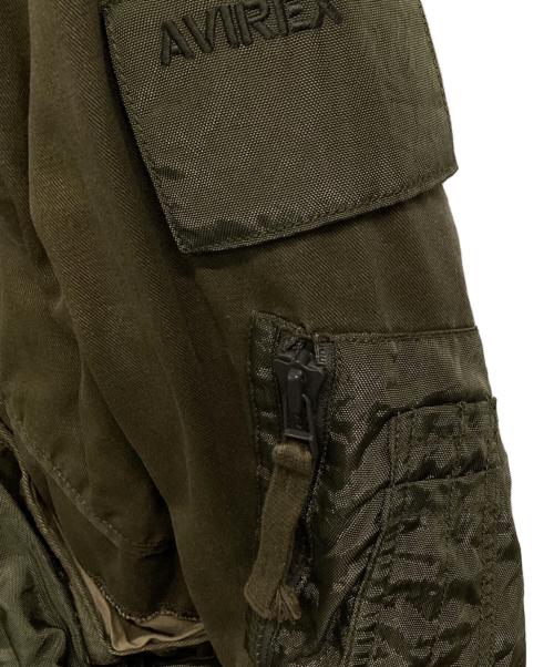 AVIREX（アヴィレックス）AVIREX (アヴィレックス) ドッキングジャケット カーキ サイズ:Ｌの古着・服飾アイテム