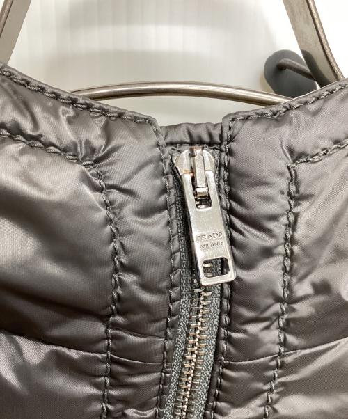 PRADA（プラダ）PRADA (プラダ) ダウンジャケット グレー サイズ:38の古着・服飾アイテム