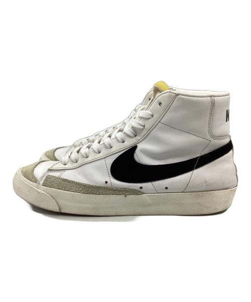 NIKE（ナイキ）NIKE (ナイキ) スニーカー BLAZER MID 77 VINTAGE ホワイト×ブラック サイズ:27の古着・服飾アイテム