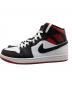 NIKE (ナイキ) スニーカーAIR JORDAN 1 MID GS GYM RED / BLACK TOE サイズ:25.5：7000円