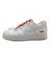NIKE (ナイキ) Supreme (シュプリーム) スニーカー AIR FORCE 1 LOW/SUPREME ホワイト サイズ:25.5：15000円