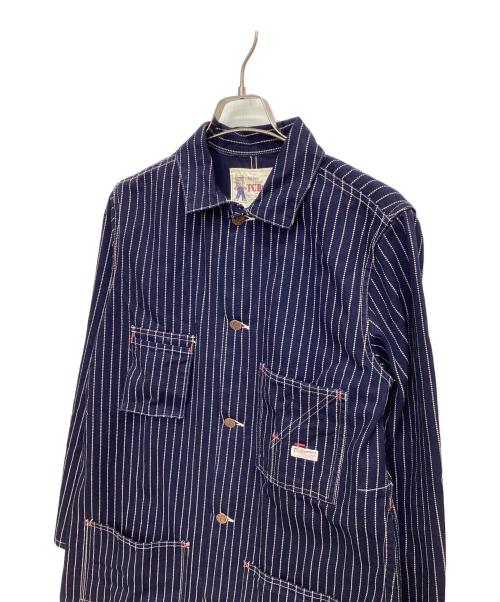 TCB jeans（ティーシービー ジーンズ）TCB jeans (ティーシービー ジーンズ) コート Tabby's Coat ネイビー サイズ:34の古着・服飾アイテム