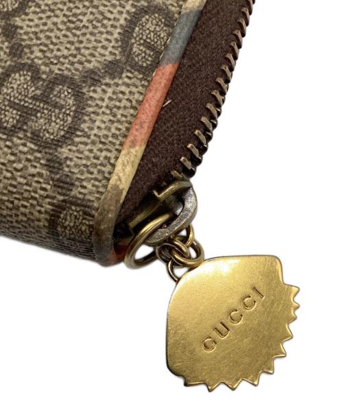 GUCCI（グッチ）GUCCI (グッチ) カードケース クーリエ ブラウンの古着・服飾アイテム