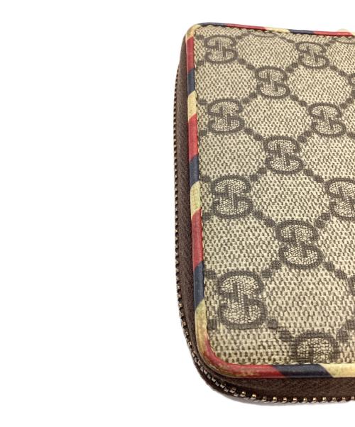 GUCCI（グッチ）GUCCI (グッチ) カードケース クーリエ ブラウンの古着・服飾アイテム