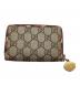 GUCCI (グッチ) カードケース クーリエ ブラウン：20000円