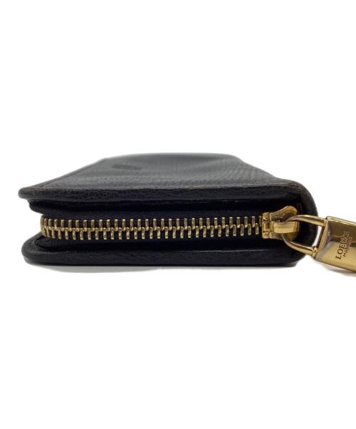 LOEWE（ロエベ）LOEWE (ロエベ) ラウンドファスナー長財布 ブラックの古着・服飾アイテム