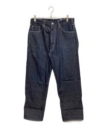 KAPTAIN SUNSHINE（キャプテンサンシャイン）の古着「デニムパンツ WIDE 5PKT Trousers」｜インディゴ