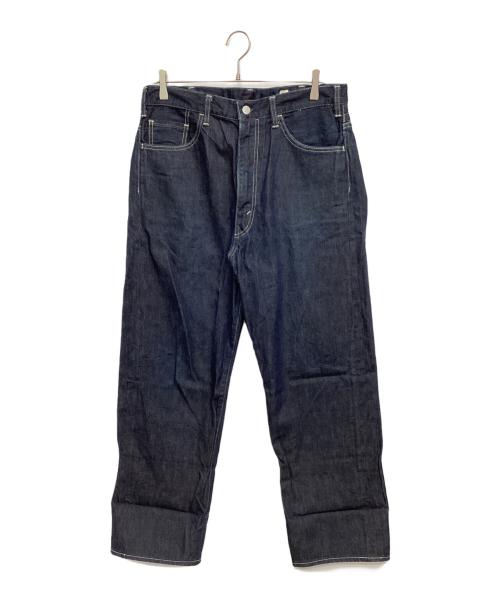 KAPTAIN SUNSHINE（キャプテンサンシャイン）KAPTAIN SUNSHINE (キャプテンサンシャイン) デニムパンツ WIDE 5PKT Trousers インディゴ サイズ:91cm (W36)の古着・服飾アイテム