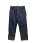 KAPTAIN SUNSHINE（キャプテンサンシャイン）の古着「デニムパンツ WIDE 5PKT Trousers」｜インディゴ
