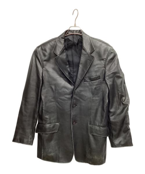 PAUL SMITH（ポールスミス）Paul Smith (ポールスミス) レザージャケット ブラック サイズ:Ｌの古着・服飾アイテム