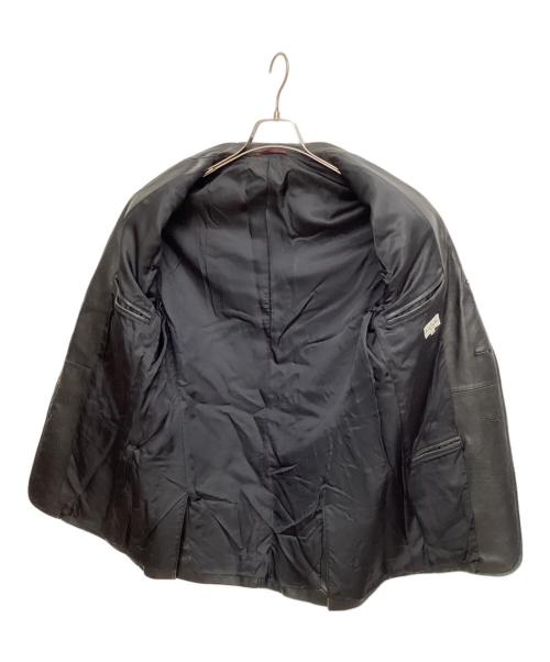 PAUL SMITH（ポールスミス）Paul Smith (ポールスミス) レザージャケット ブラック サイズ:Ｌの古着・服飾アイテム