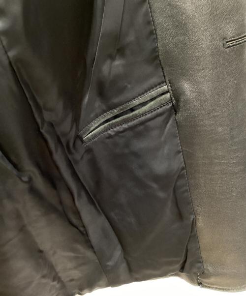 PAUL SMITH（ポールスミス）Paul Smith (ポールスミス) レザージャケット ブラック サイズ:Ｌの古着・服飾アイテム