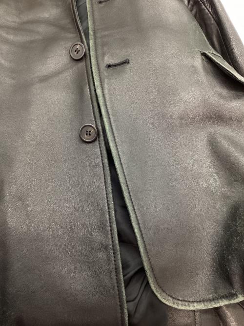 PAUL SMITH（ポールスミス）Paul Smith (ポールスミス) レザージャケット ブラック サイズ:Ｌの古着・服飾アイテム