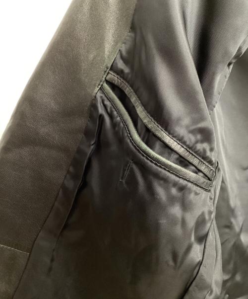 PAUL SMITH（ポールスミス）Paul Smith (ポールスミス) レザージャケット ブラック サイズ:Ｌの古着・服飾アイテム