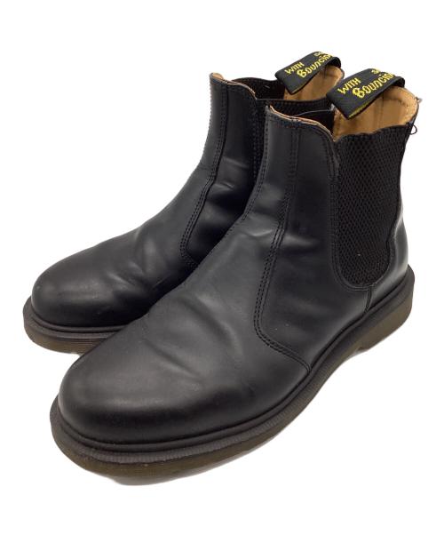 Dr.Martens（ドクターマーチン）Dr.Martens (ドクターマーチン) サイドゴアブーツ チェルシー MONO ブラック サイズ:UK7の古着・服飾アイテム