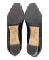 中古・古着 JIMMY CHOO (ジミーチュウ) スクエアトゥーパンプス ブラック サイズ:不明：8000円