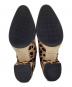 中古・古着 COLE HAAN (コールハーン) ショートブーツ 	レオパード ベージュ サイズ:7B：6000円