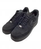 NIKEナイキ）の古着「スニーカー AIR FORCE 1 LOW SUEDE BLACK CAT」｜ブラック