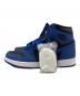 NIKE (ナイキ) スニーカー AIR JORDAN 1 RETRO HIGH OG ブルー×ブラック サイズ:27cm 未使用品：12000円