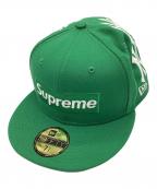 SUPREME×New Eraシュプリーム×ニューエラ）の古着「キャップ」｜グリーン
