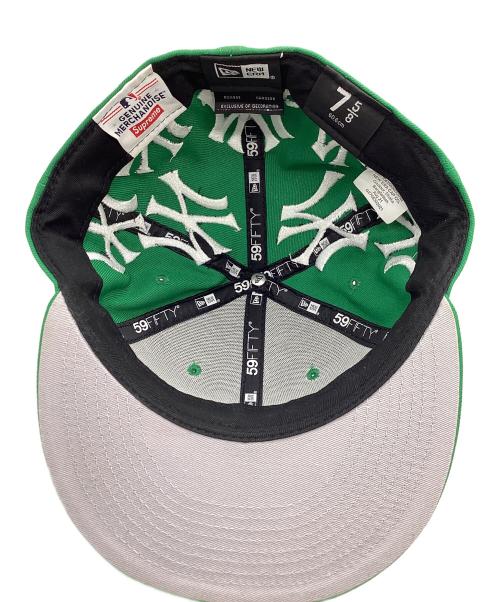 SUPREME（シュプリーム）SUPREME (シュプリーム) New Era (ニューエラ) キャップ グリーン サイズ:60.6の古着・服飾アイテム