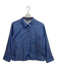 mizuiro-ind（ミズイロインド）の古着「デニムジャケット denim compact shirts」｜インディゴ