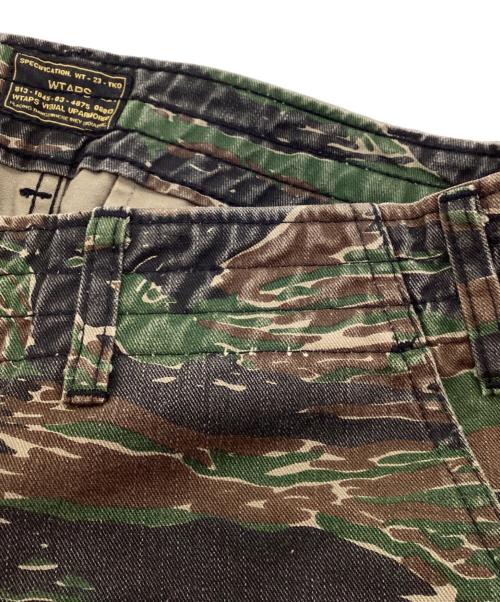 WTAPS（ダブルタップス）WTAPS (ダブルタップス) パンツ JUNGLE. CHOPPED TIGER グリーン サイズ:2の古着・服飾アイテム