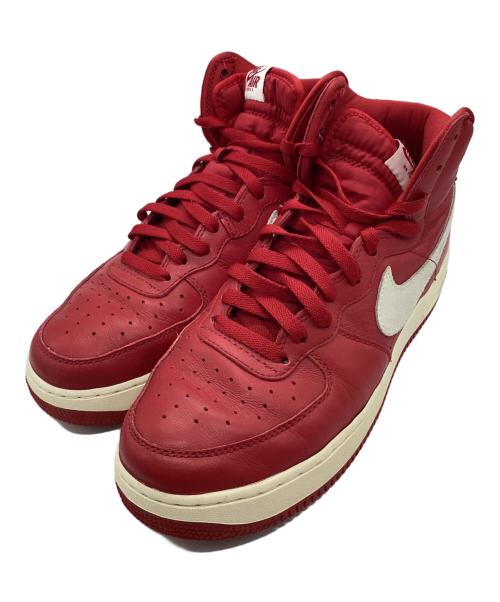 NIKE（ナイキ）NIKE (ナイキ) スニーカー AIR FORCE 1 HIGH RETRO QS レッド サイズ:27cmの古着・服飾アイテム