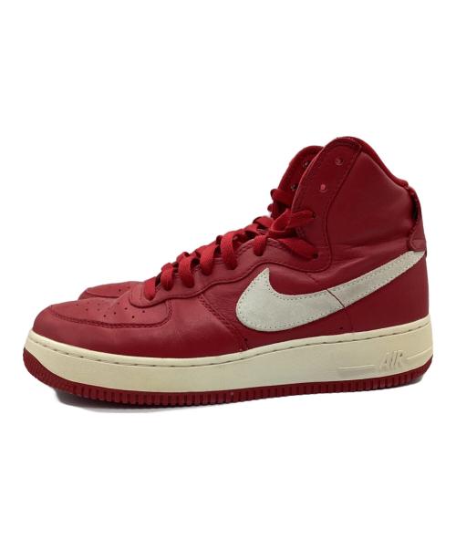 NIKE（ナイキ）NIKE (ナイキ) スニーカー AIR FORCE 1 HIGH RETRO QS レッド サイズ:27cmの古着・服飾アイテム