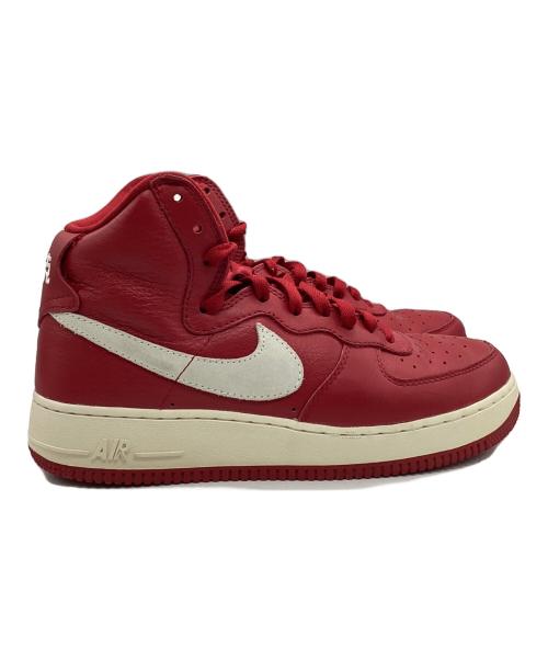 NIKE（ナイキ）NIKE (ナイキ) スニーカー AIR FORCE 1 HIGH RETRO QS レッド サイズ:27cmの古着・服飾アイテム