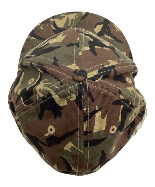 New Era（ニューエラ）New Era (ニューエラ) Supreme (シュプリーム) キャップ SIDE LOGO CAP グリーン サイズ:7 1/2の古着・服飾アイテム