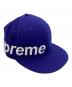 New Era（ニューエラ）の古着「キャップ SIDE LOGO CAP」｜ブルー