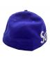 中古・古着 New Era (ニューエラ) Supreme (シュプリーム) キャップ SIDE LOGO CAP ブルー サイズ:7 1/2：7000円