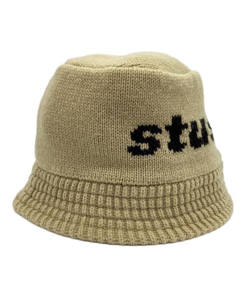 stussy（ステューシー）stussy (ステューシー) バケットハット ベージュの古着・服飾アイテム