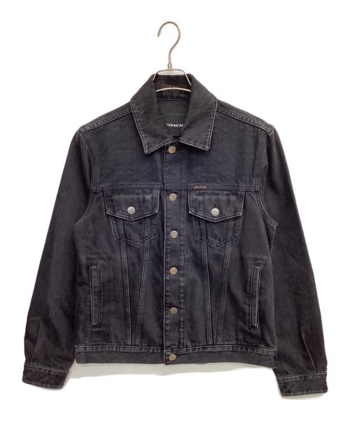 COACH（コーチ）COACH (コーチ) デニムジャケット ブラック サイズ:XSの古着・服飾アイテム