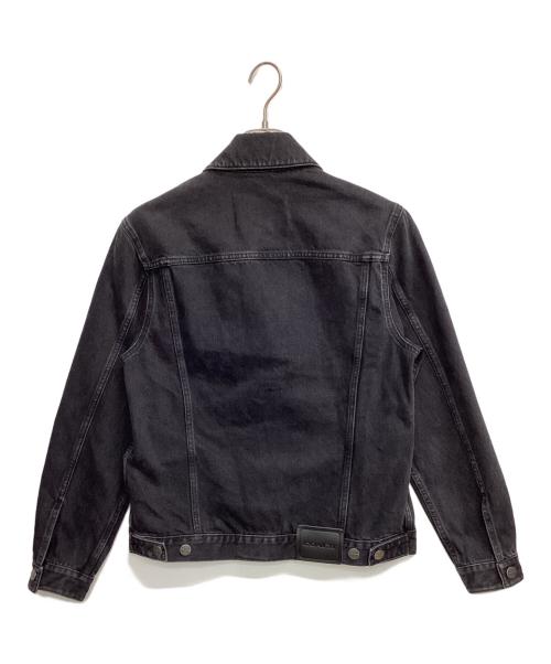 COACH（コーチ）COACH (コーチ) デニムジャケット ブラック サイズ:XSの古着・服飾アイテム