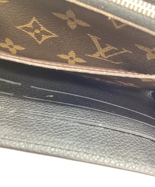 LOUIS VUITTON（ルイ ヴィトン）LOUIS VUITTON (ルイ ヴィトン) 長財布　モノグラム ブラウン×ブラックの古着・服飾アイテム