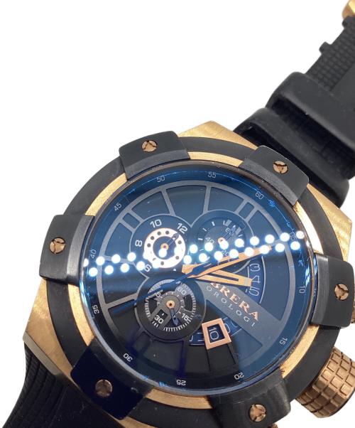 BRERA OROLOGI（ブレラオロロジ）BRERA OROLOGI (ブレラオロロジ) クロノグラフ ブラックの古着・服飾アイテム
