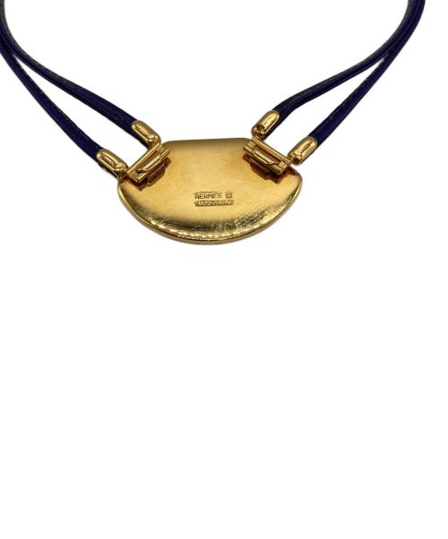 HERMES（エルメス）HERMES (エルメス) チョーカー エマイユ ブルーの古着・服飾アイテム