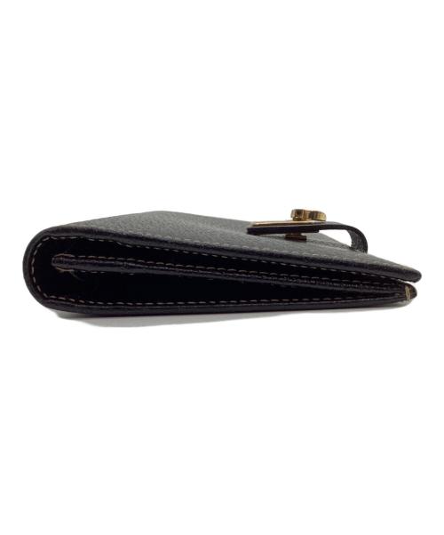 Salvatore Ferragamo（サルヴァトーレ フェラガモ）Salvatore Ferragamo (サルヴァトーレ フェラガモ) 長財布 ブラックの古着・服飾アイテム