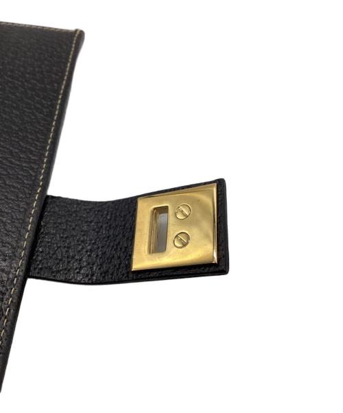 Salvatore Ferragamo（サルヴァトーレ フェラガモ）Salvatore Ferragamo (サルヴァトーレ フェラガモ) 長財布 ブラックの古着・服飾アイテム